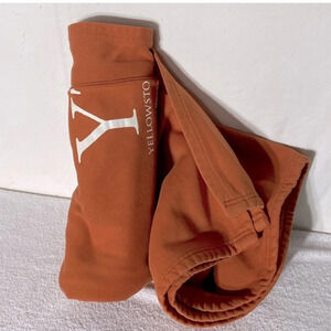 Vintage MV Sport  Orange Yellowstone Trading Post Moose Blanket